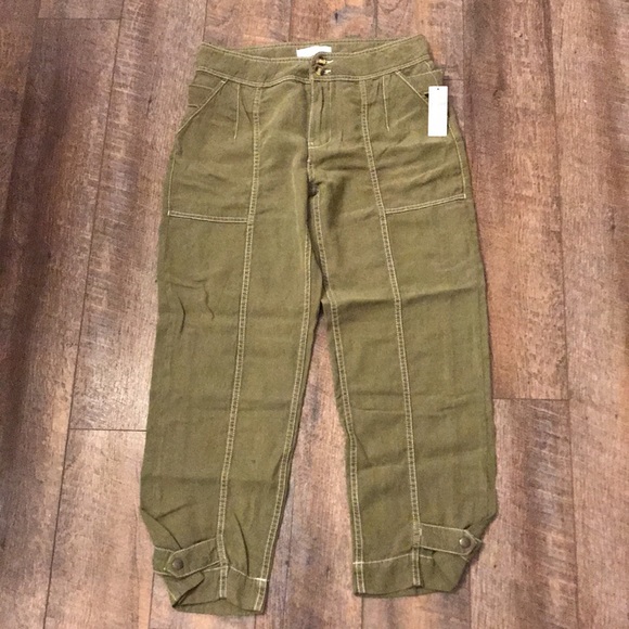Anthropologie Jackson Tapered Utility Pants Size 4 - Picture 4 of 11